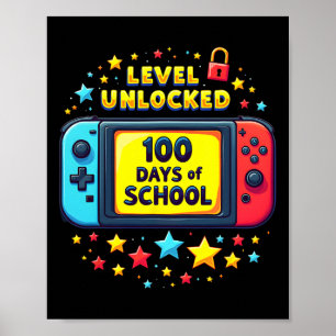 100 Tage schulisches Spielervideo Poster