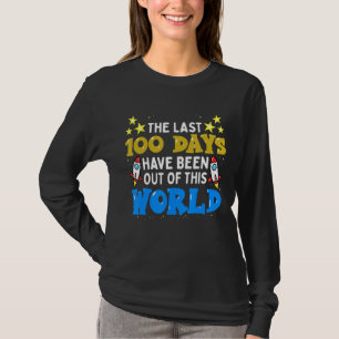 100 Tage Schuljunge im Weltraum Astronautenrock T-Shirt