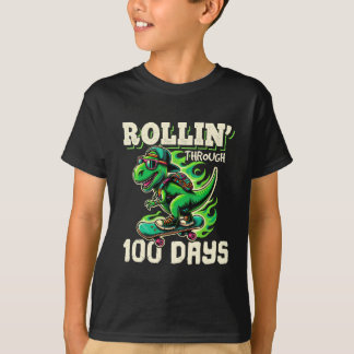 100 Tage Schuljungen Lehrer 100. Tag T-Shirt