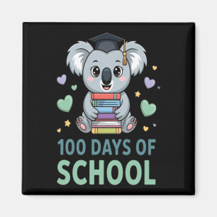 100 Tage Schulkänguru-Schüler Lehrer Magnet