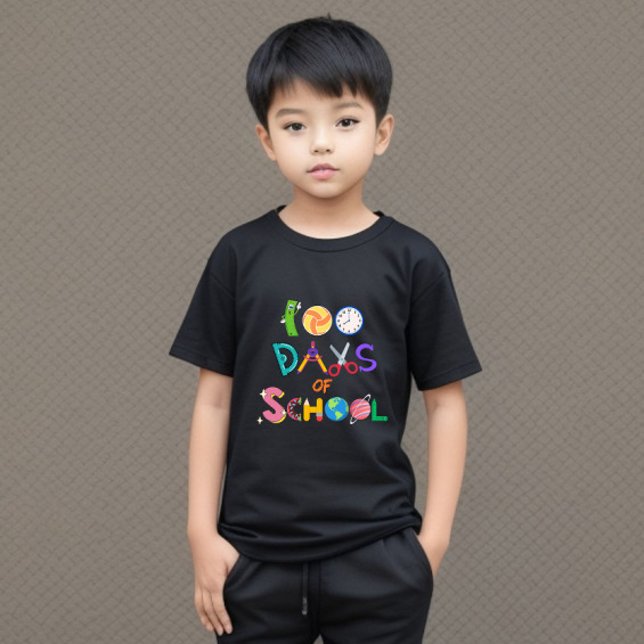 100 Tage Schulkids' T - Shirt 100 Tage Heiterkeit (Von Creator hochgeladen)