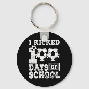 100 Tage Schulkinder Jungen 100. Tag der Schule S Schlüsselanhänger