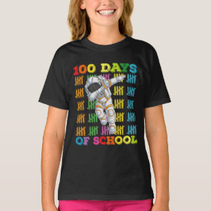 100 Tage Schullehrer Astronaut T-Shirt