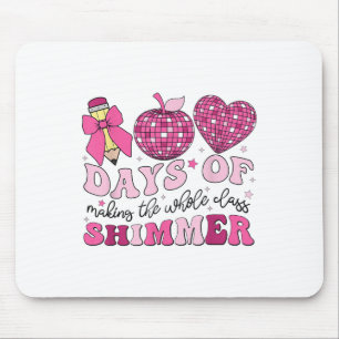 100 Tage Schullehrer Coquette Bow 100. Mousepad