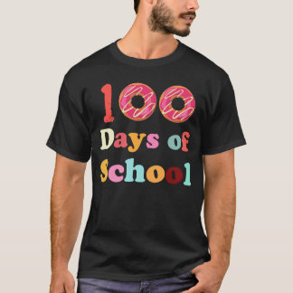 100 Tage Schullehrer Kinder Groovy 100. Tag T-Shirt