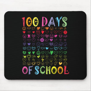 100 Tage Schullehrer Kinder Schülerjunge Mädchen 1 Mousepad