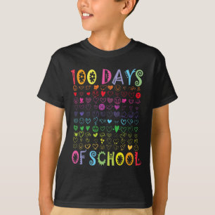 100 Tage Schullehrer Kinder Schülerjunge Mädchen 1 T-Shirt