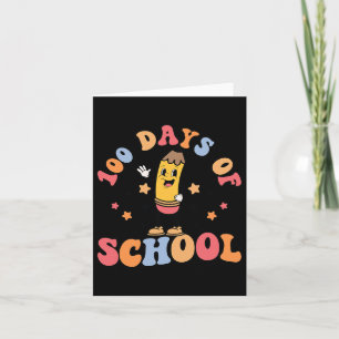 100 Tage Schullehrer Schüler 100. D Karte