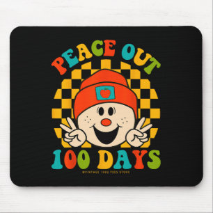 100 Tage Schullehrer Schüler Augen glücklich Mousepad