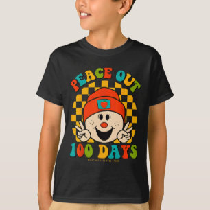 100 Tage Schullehrer Schüler Augen glücklich T-Shirt