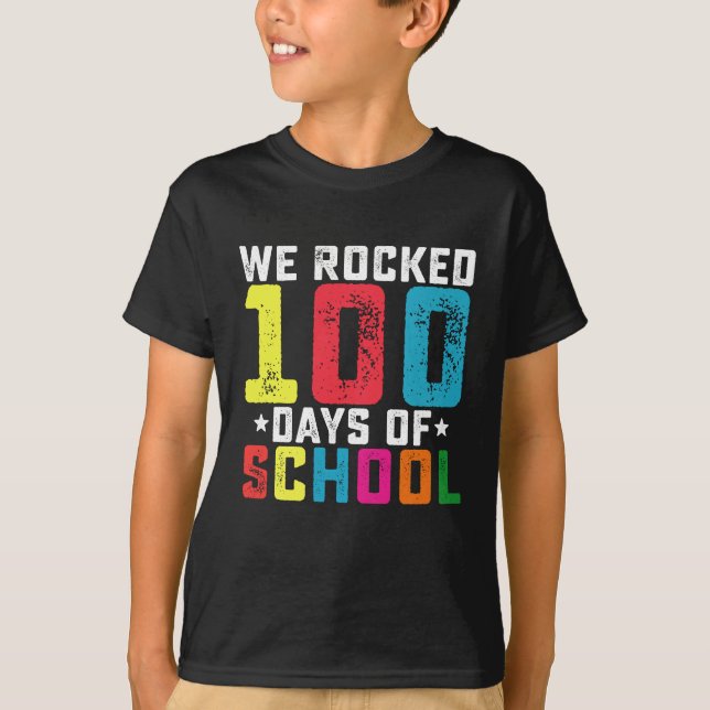 100 Tage Schullehrer T-Shirt (Vorderseite)