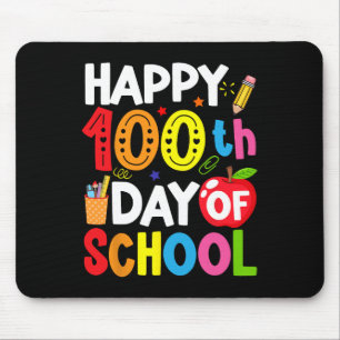 100 Tage Schullehrer und Student Mousepad