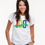 100 Tage Schullehrerhemd T-Shirt<br><div class="desc">Feiern Sie den 100. Schultag mit diesem lustigen und farbenfrohen Design. Ideal für Studenten,  Lehrer und Administratoren!</div>