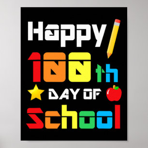 100 Tage Schullehrerschulausbildung Poster