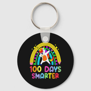 100 Tage Schulregenbogen 100. Schultag Schlüsselanhänger