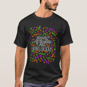 100 Tage Schulschüler für meinen Lehrer umarmen T-Shirt