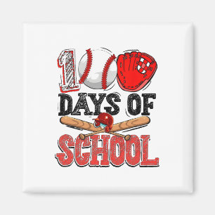 100 Tage Schulsport Spiel Bysebyll Spieler Stu Magnet