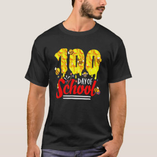 100 Tage Schultage Gruppe Süße Bienen Lustige Lehr T-Shirt