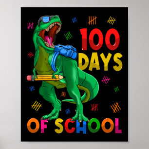 100 Tage Schultrex 100. Schultag 100 Da Poster