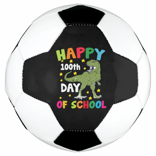 100 Tage Schultrex 100. Schultag Fußball (Vorderseite)