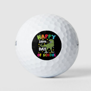 100 Tage Schultrex 100. Schultag Golfball