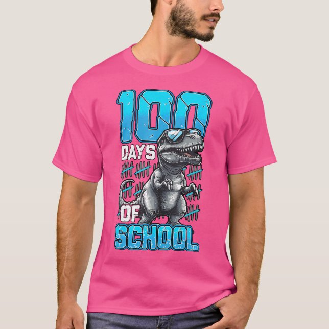 100 Tage Schultrex 100. Schultag T-Shirt (Vorderseite)