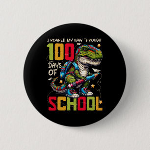 100 Tage Schultrex 100 Tage klüger 100 Tage Button