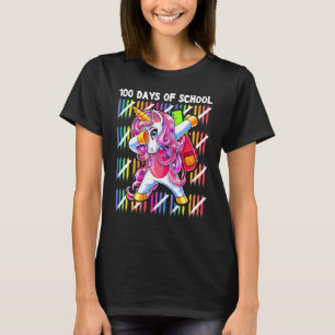 100 Tage Schultrockenspiel Einhorn-Rucksack für G T-Shirt