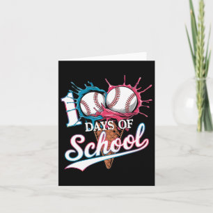 100 Tage Schulverkauf Ich traf 100 Tage der Schule Karte