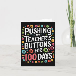 100 Tage Schulzeit lang die Tasten meines Lehrers Karte