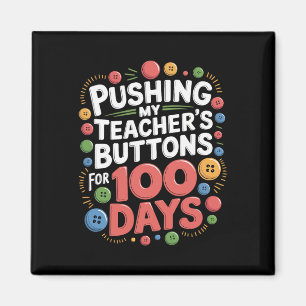 100 Tage Schulzeit lang die Tasten meines Lehrers  Magnet