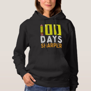 100 Tage Sharper 100. Schullehrer Kinder Hoodie