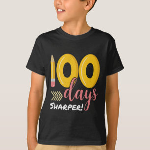 100 Tage Sharper 100. Schullehrer Kinder T-Shirt
