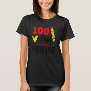 100 Tage Sharper 100. Schullehrertag Stud T-Shirt