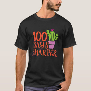 100 Tage Sharper Cactus 100. Schultag Niedlich T T-Shirt