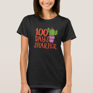 100 Tage Sharper Cactus 100. Schultag Niedlich T T-Shirt