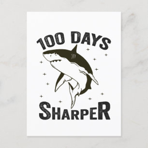 100 Tage Sharper Funny 100. Schullehrer Einladungspostkarte