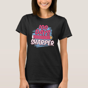 100 Tage Sharper Pencil Sharpening Schüler T-Shirt