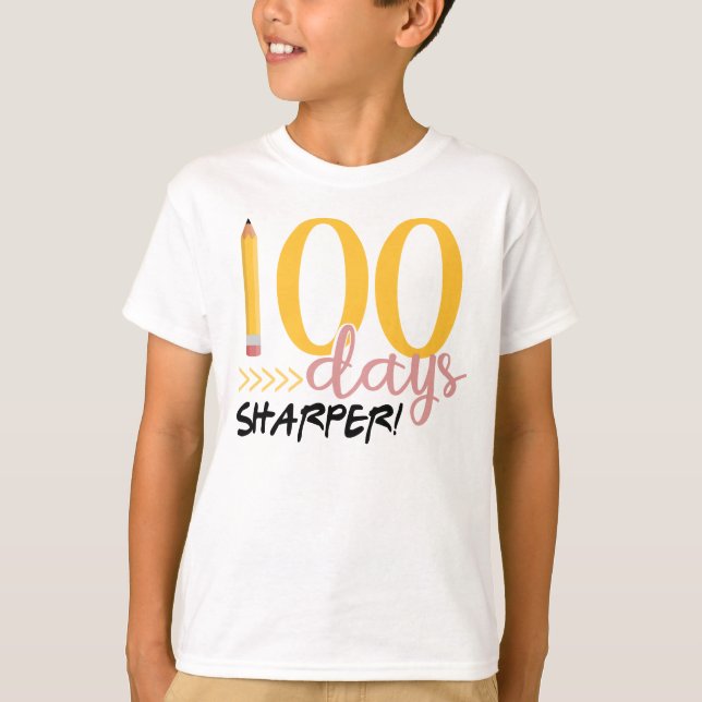 100 Tage Sharper Shirt 100. Schullehrer (Vorderseite)