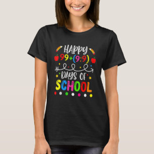 100 Tage Shirt Mathematik Gleichung Lehrer Stu
