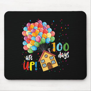 100 Tage sind bis 100 Tage Schulballon Hou Mousepad
