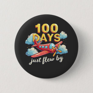 100 Tage sind einfach mit dem Flugzeug vorbeigeflo Button