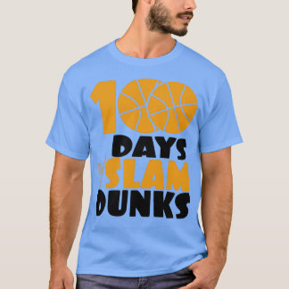 100 Tage Slam Dunk 100 Tage Schule T-Shirt