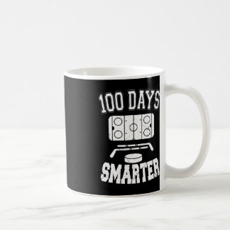 100 Tage Smarter Hockey Sports 100. Schultag Kaffeetasse
