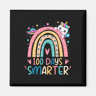 100 Tage Smarter Kids Girls Unicorn 100. Tag von S Magnet