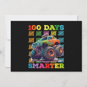 100 Tage Smarter Monster Truck 100. Tagesschule Einladung