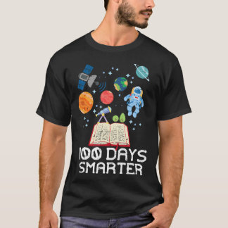100 Tage Smarter Space Astronaut 100. Tagesschule T-Shirt