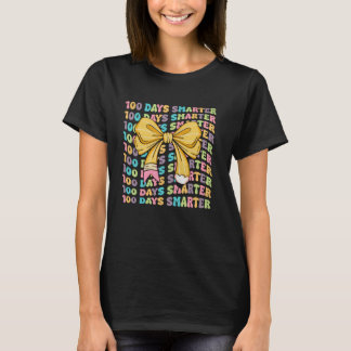 100 Tage smarter stylish Bow T-Shirt