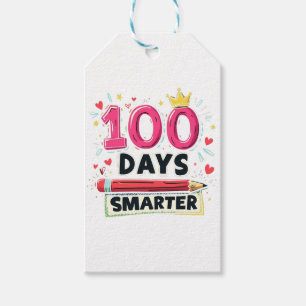 100 Tage Smartere Tage des Schullehrers Geschenkanhänger