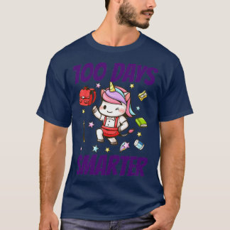 100 Tage Smarteres Einhorn 3 T-Shirt